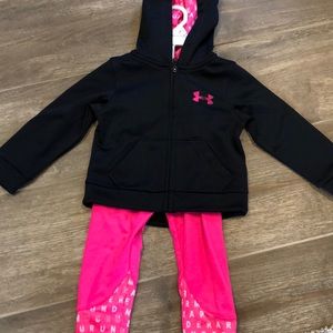 Baby girl sweatsuit outfit